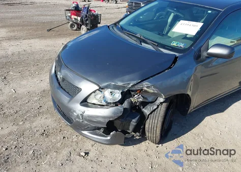 2010 Toyota Corolla Le z USA, uszkodzony, nr VIN 2T1BU4EEXAC298198